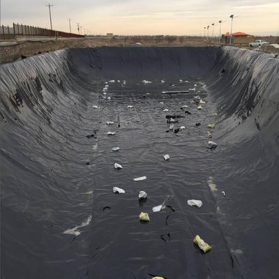0.75mm 1mm HDPE ιχθυοκαλλιέργεια γαρίδας λίμνη Geomembrane Liner με και εγκατάσταση επί τόπου