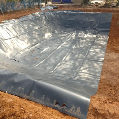 1.0mm HDPE Γεωμεμβράνη λίμνη Liner σύγχρονο στυλ σχεδιασμού Ινδονησία ψάρι γαρίδες λίμνη