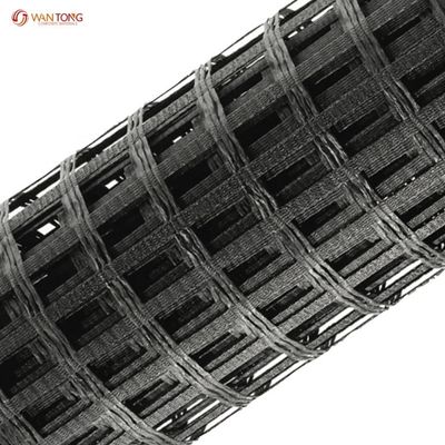 Πολυδιάστατο πλέξιμο πολυχτύωσης Polyester Geogrid 250-50kn για Σιδηροδρομικά Προγράμματα