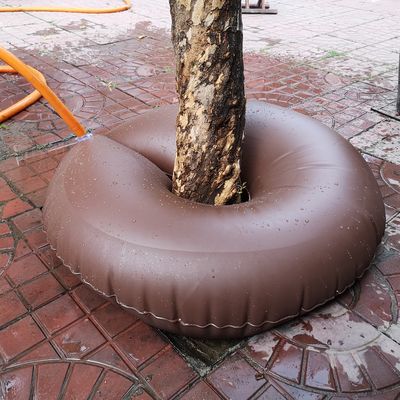 Μεγιστοποιήστε την υγεία των δέντρων με PVC Στρογγυλή δέντρα υδροδότησης τσάντα λειτουργία σταγόνα άρδευση εργασία