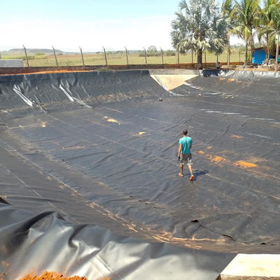 0.75mm Μπλε HDPE Γεωμεμβράνη για λίμνη γαρίδας και ψαροκαλλιέργεια σε προσιτό κόστος