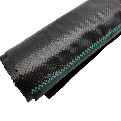 Γεωργικό στρώμα κάλυψης εδάφους 100GSM PP υφασμένο στρώμα ζιζανίων για την καταπολέμηση των ζιζανίων