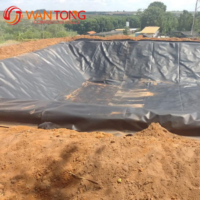 0.75mm πάχος 100% Virgin ASTM Αντι-Seepage υδατοασφαλής γεωμεμβράνη για λιμάνι Liner