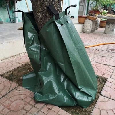 Συστήματα σταυρώσεως σταγονιδιακής στάθμης σε σάκους πόσιμου δέντρου εξοικονόμηση νερού και υποστήριξη της ανάπτυξης των ριζών