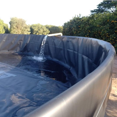 Σύγχρονη γεωμεμβράνη HDPE 0,5 mm 0,75 mm για διανομέα λινέρ λίμνης ψαριών