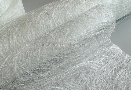Ε-γυαλί Jushi Fiberglass Τεμαχισμένο Strand Mat 300gm 450gm με Μέση Ελαφρότητα Λευκό
