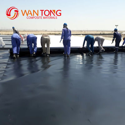 1 mm 2 mm 3 mm ομαλή επιφάνεια HDPE υδροστερό γεωμεμβράνη για λιμνοθάλασσα λίμνης