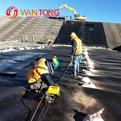 1 mm 2 mm 3 mm ομαλή επιφάνεια HDPE υδροστερό γεωμεμβράνη για λιμνοθάλασσα λίμνης