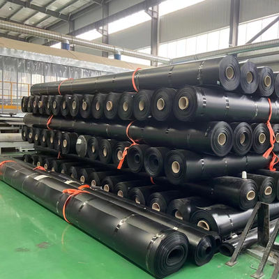 Ενισχυμένη γεωμεμβράνη HDPE με επένδυση μεμβράνης λίμνης για 100% πρωτόγονη υλική ύλη HDPE LLDPE