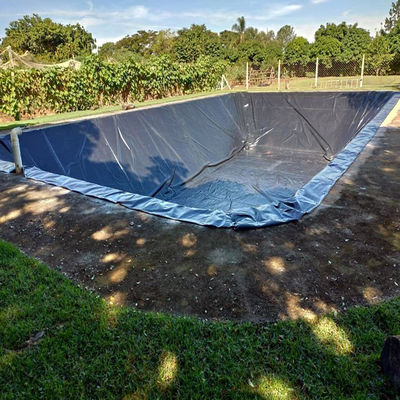 Ενισχυμένη γεωμεμβράνη HDPE με επένδυση μεμβράνης λίμνης για 100% πρωτόγονη υλική ύλη HDPE LLDPE