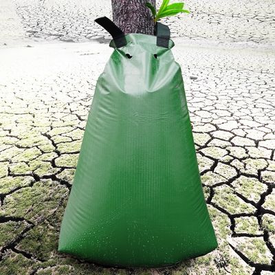 PE PVC Mesh Tarp Αυτο-σταγγαλιστική άρδευση δένδρο τσάντα νερού 15 20 γαλόνια για την καλλιέργεια δέντρων