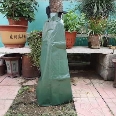 PE PVC Mesh Tarp Αυτο-σταγγαλιστική άρδευση δένδρο τσάντα νερού 15 20 γαλόνια για την καλλιέργεια δέντρων
