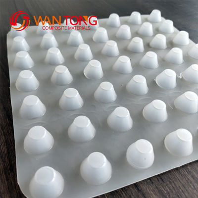 Υδροξείδωμα οροφής HDPE PP Dimpled Board πλαστικό φύλλο αποστράγγισης σύνθετο κύτταρο αποστράγγισης