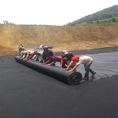 Υπηρεσία εγκατάστασης επί τόπου για το ASTM Standard Smooth HDPE Geomembrane Pool Pool Liner