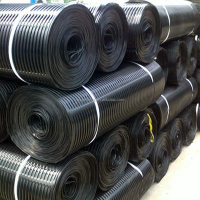 PP/HDPE Μονοάξιο πλαστικό γεωγραμμάτιο για τοίχο στήριξης υψηλής αντοχής CE/ISO9001 Εγκρίθηκε
