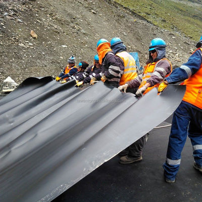Υδρογονάνθρακας HDPE με πάχος 0,2 mm-3 mm και GB/ASTM GRI-GM13 Standard