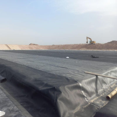 Μαύρο χρώμα 1mm HDPE γεωμεμβράνη ιχθυοκαλλιέργεια λίμνη Liner με σύγχρονο στυλ σχεδιασμού