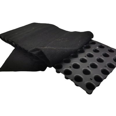 8mm HDPE PP Virgin Recycle Drainage Board για την κατασκευή υπόγειων δομών στάθμευσης