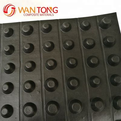 Άλλα προϊόντα γης 12 mm Dimple Height Drain Cell Drainage Board για κήπο στην οροφή