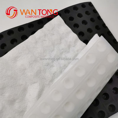 10-15m μήκος HDPE σύνθετο πλακέτα αποστράγγισης για το κτίριο και την κατασκευή με χαμηλότερο κόστος