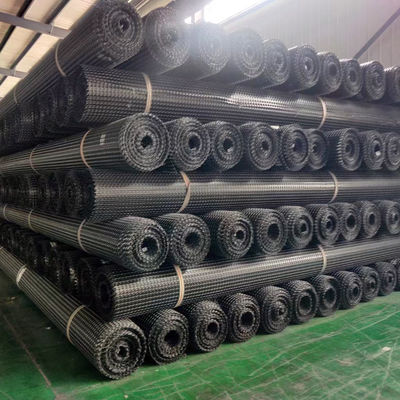 40-40kn Bi-Axial πλαστικό Geogrid για τοίχο στήριξης Ενισχύστε την αποτελεσματικότητα της κατασκευής σας