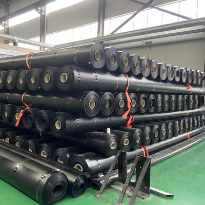 2m-8m πλάτος HDPE φράγματα 1mm Geomembrane Liner για υδατοκαλλιέργεια