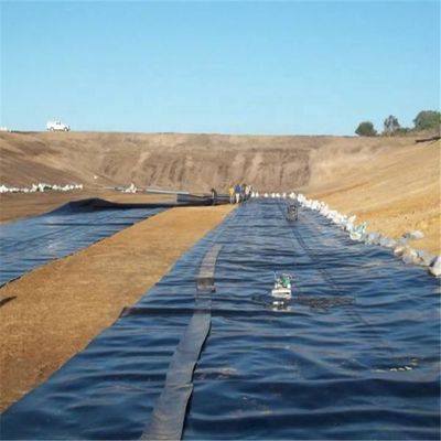 Γεωμεμβράνη HDPE για το έργο φράγματος μήκος σύμφωνα με τις απαιτήσεις του πελάτη