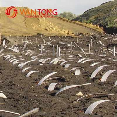 4mm ύψος PVD Προσυσκευασμένη κάθετη αποχέτευση Wick αποχέτευση για τις ανάγκες του έργου κατασκευής