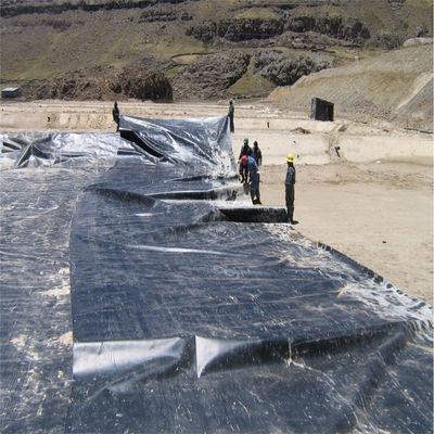 Προσαρμοσμένο 1 mm Geomembrane Liner για Biodigester χωματερή και ψάρι ή γαρίδες λίμνη