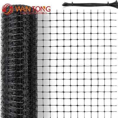 7*100ft Black Mesh πλαστικό φράχτη για την προστασία των κατσίκων και των αγροκτημάτων σε αγροτεμαχίες κήπου