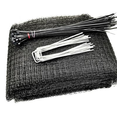 7*100ft Black Mesh πλαστικό φράχτη για την προστασία των κατσίκων και των αγροκτημάτων σε αγροτεμαχίες κήπου