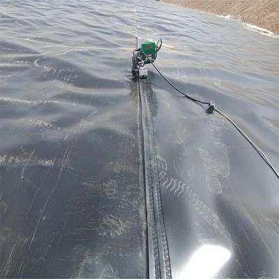 Μαύρο HDPE Geomembrane Liner 1mm για γεωργικές λίμνες Ανερόμυστη 0,5mm 0,75mm 1,5mm
