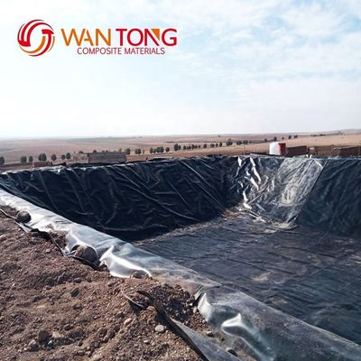 GB/ASTM GRI-GM13 Τυποποιημένη γεωμεμβράνη HDPE για υπεριώδη υδατοκαλλιέργεια
