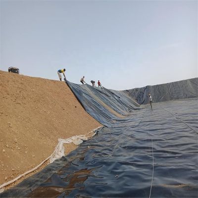 Χημικά ανθεκτικές ιχθυοκαλλιέργειες HDPE γεωμεμβράνη κυκλικές δεξαμενές για κινέζικο στυλ σχεδιασμού