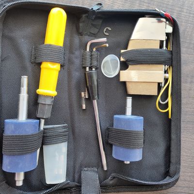 Μηχανή συγκόλλησης γεωμεμβράνης 220V PE PVC EVA 1mm πάχος
