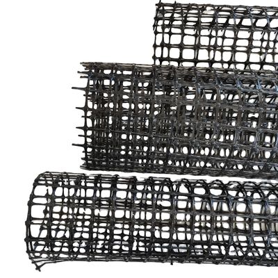 Υψηλή αντοχή σε τράβηγμα 50-50kn PP Biaxial Geogrid για το σχεδιασμό ενισχυμένων δρόμων στην Κίνα