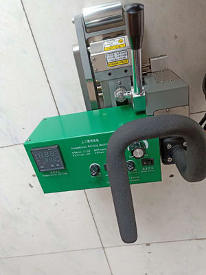 1800W PVC HDPE LDPE EVA Ecb PP Geomembrane Hot Wedge Welding Machine με χωρητικότητα 13kg