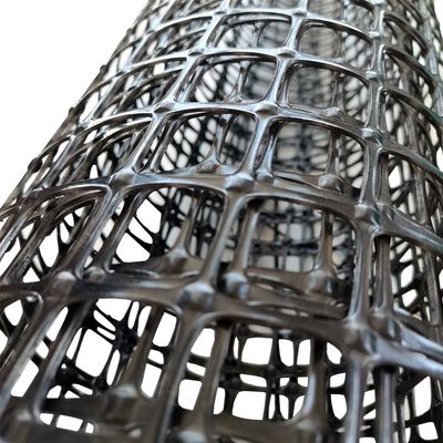 Οδική σταθεροποίηση PP Biaxial Geogrid με αντοχή σε έλξη 20kn και μήκος 50-100m