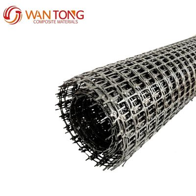 Δρόμος Ενισχύσεις Διάξιο πλαστικό Geogrid 40-40kn για οδικό δίχτυ στην κατασκευή