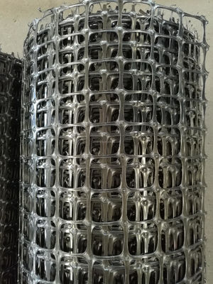 Δρόμος Ενισχύσεις Διάξιο πλαστικό Geogrid 40-40kn για οδικό δίχτυ στην κατασκευή