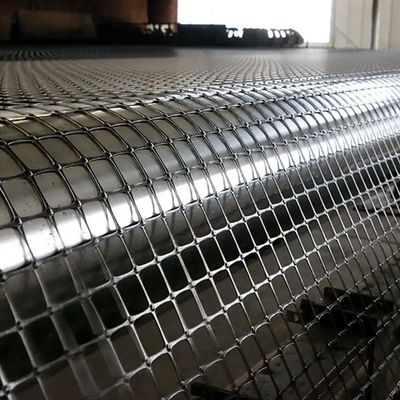 PP Biaxial Geogrid 40kn για την ενίσχυση οδών Elite Sale Black Εκπαίδευση οδικών Geo Grids