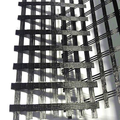 200-200kn Geogrid από γυαλί ίνες Ιδανικό για την κατασκευή δρόμων και την ενίσχυση πεζοδρόμων