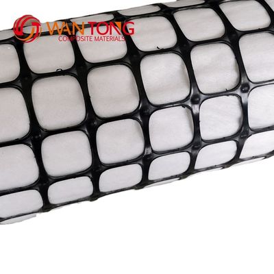 Μαύρο Wantong σύνθετο PP Biaxial Geogrid για την οδική κατασκευή