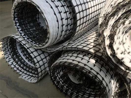 Μαύρο Wantong σύνθετο PP Biaxial Geogrid για την οδική κατασκευή