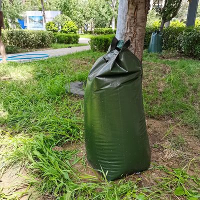 Αργή απελευθέρωση άρδευσης PE δέντρα τσάντα άρδευσης με υψηλή σκληρότητα επιφάνειας 250-3500g