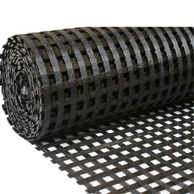 Πολυεστέρα Biaxial Geogrid με πιστοποίηση CE/ISO9001 Μέγεθος πλέγματος 25mm*25mm's Leading